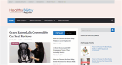 Desktop Screenshot of healthybabyhappyearth.com